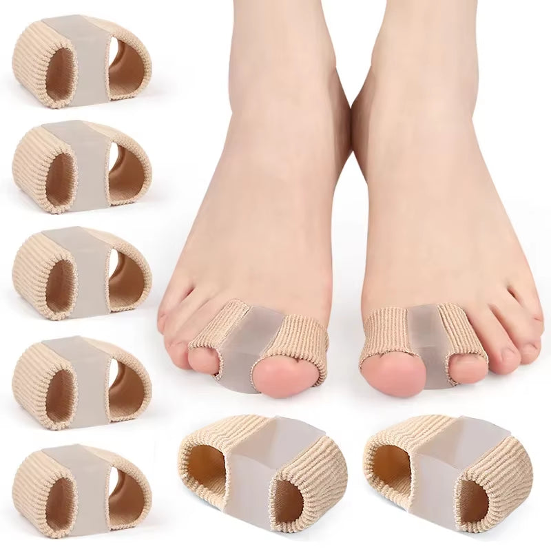 Hallux Valgus Corrector Foot Adjuster Care Silicone Toe Separator Pain Relief Foot Feet Straightener Overlapping Toe Separator