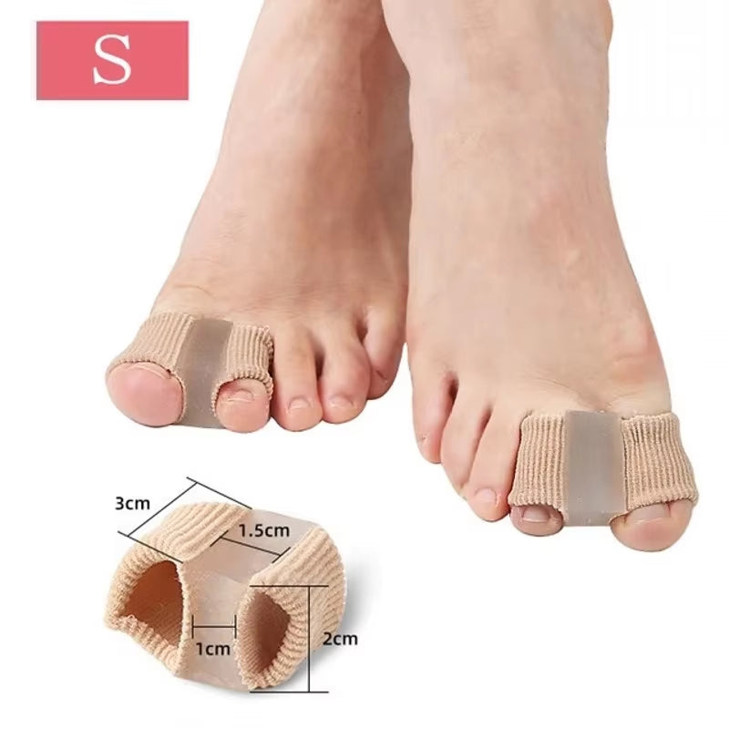 Hallux Valgus Corrector Foot Adjuster Care Silicone Toe Separator Pain Relief Foot Feet Straightener Overlapping Toe Separator