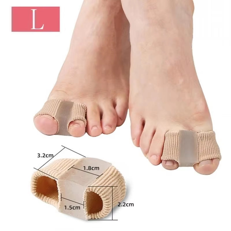 Hallux Valgus Corrector Foot Adjuster Care Silicone Toe Separator Pain Relief Foot Feet Straightener Overlapping Toe Separator